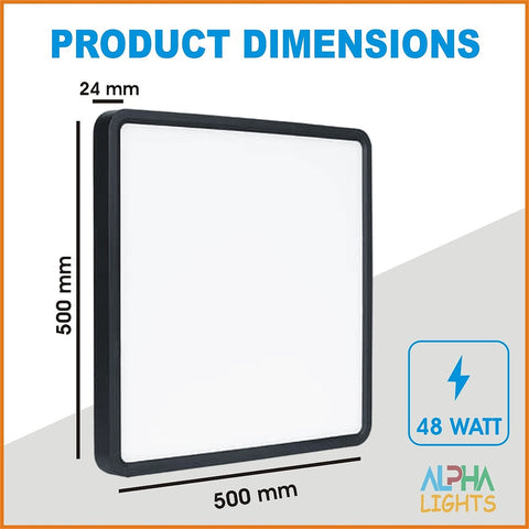 Buy Modern LED Square Flush Ceiling Light in UK - Shop Now!