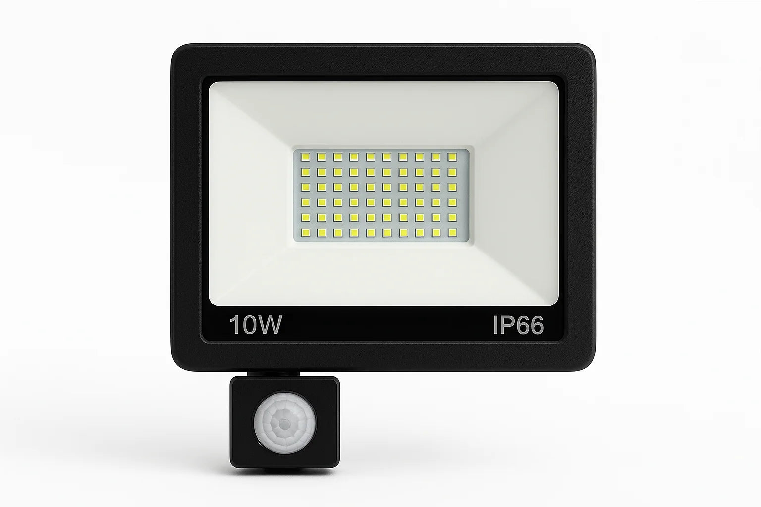 30W LED PIR Floodlight with Remote Control – 6500K Cold White