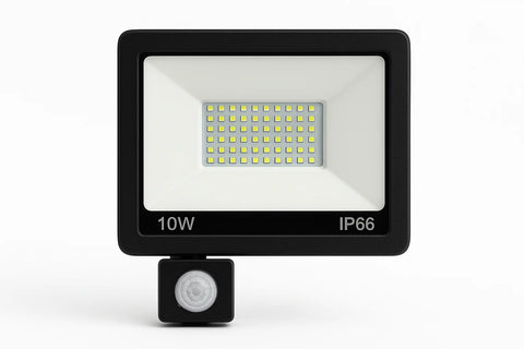 30W LED PIR Floodlight with Remote Control – 6500K Cold White