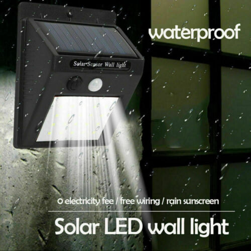 40LED Solar Security Lights Outdoor, Motion Sensor Lights 270º Wide Angle Waterproof Solar Powered Wall Lights With Three Modes