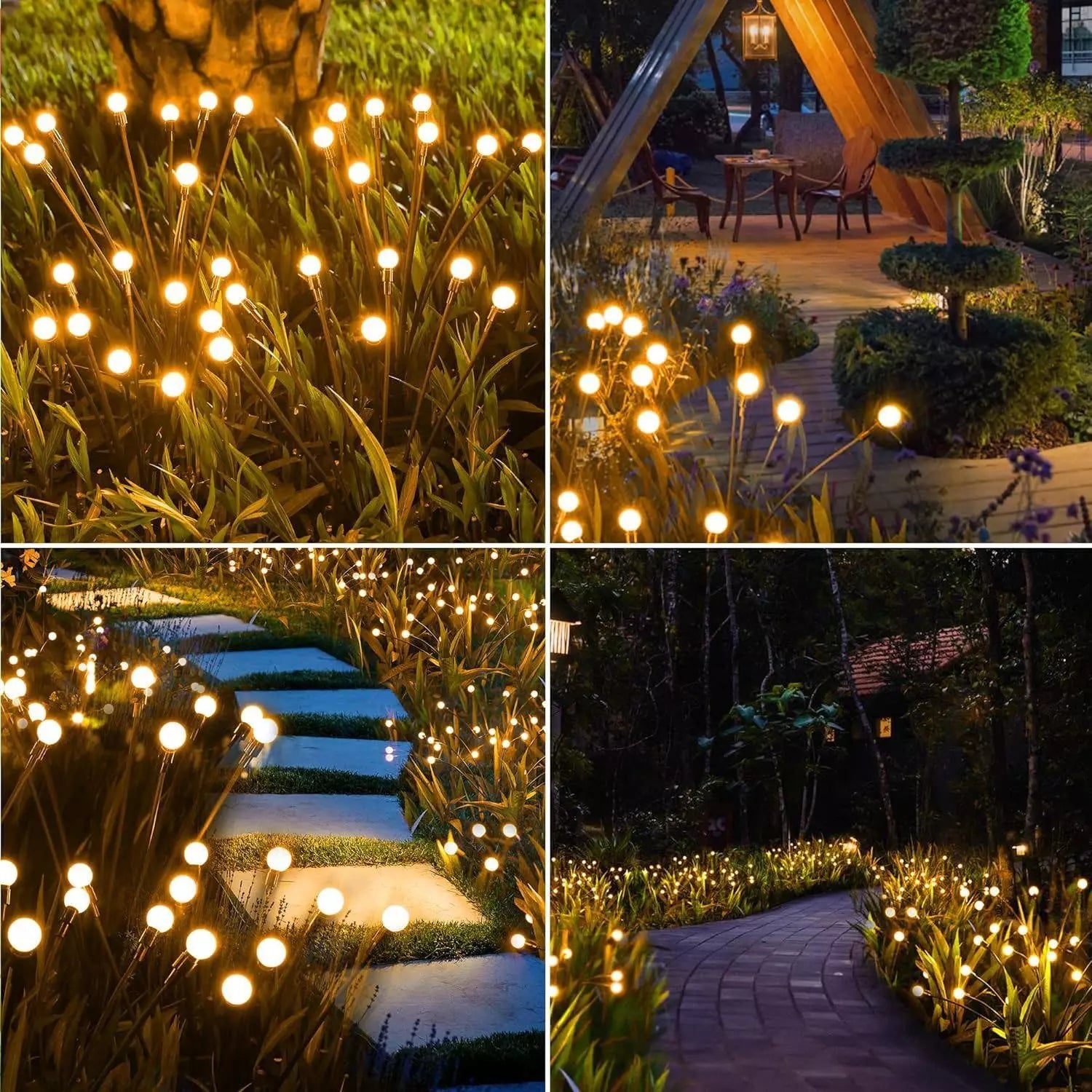 Alpha Lights solar-powered swaying garden lights

