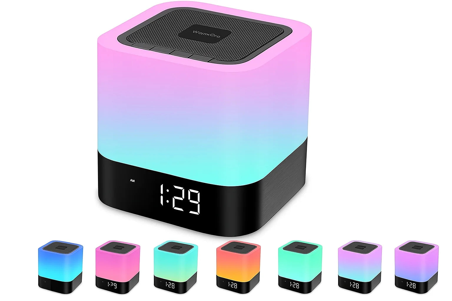 Wireless Bluetooth Speaker with Touch Control Bedside Lamp