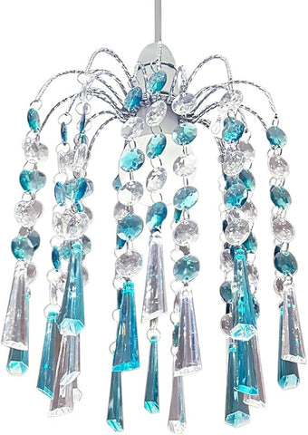 Chandelier Style Ceiling Light Shade – Elegant Acrylic Crystal Pendant