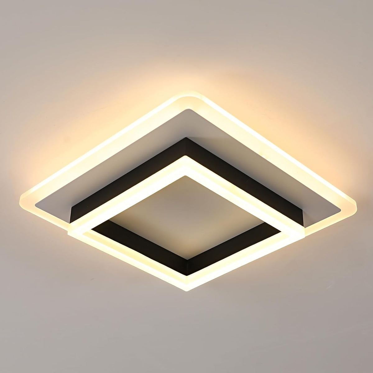 30W warm white square LED ceiling light

