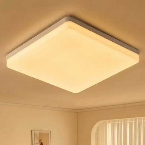 48W LED Square Ceiling Light 30x30cm White Flush Mount - Give a New Look To Your Room - Make a Dull Room Feel Fresh