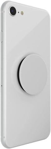 PopSockets PopGrip Expanding Stand & Grip – White on Black