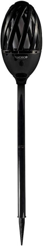 Luceco Lexflamebk-02 Exterior Decorative Ip65 Led Flame Garden Spike Light - USB Charged