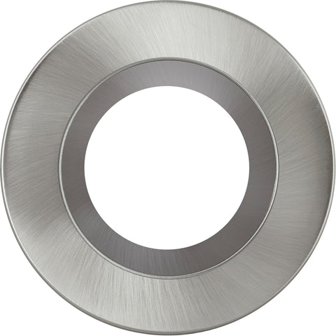 Recessed Bezel for Downlights, Slim Profile, Ftype MK2, Ftype Essence, Ftype Ultra, LED Downlight Accessories, Brushed Steel, 76Mm Cut-Out, FTBZRBS