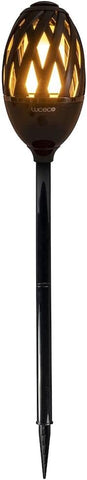 Luceco Lexflamebk-02 Exterior Decorative Ip65 Led Flame Garden Spike Light - USB Charged