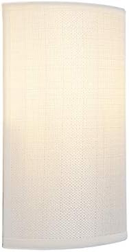 Modern White Fabric Wall Light E27