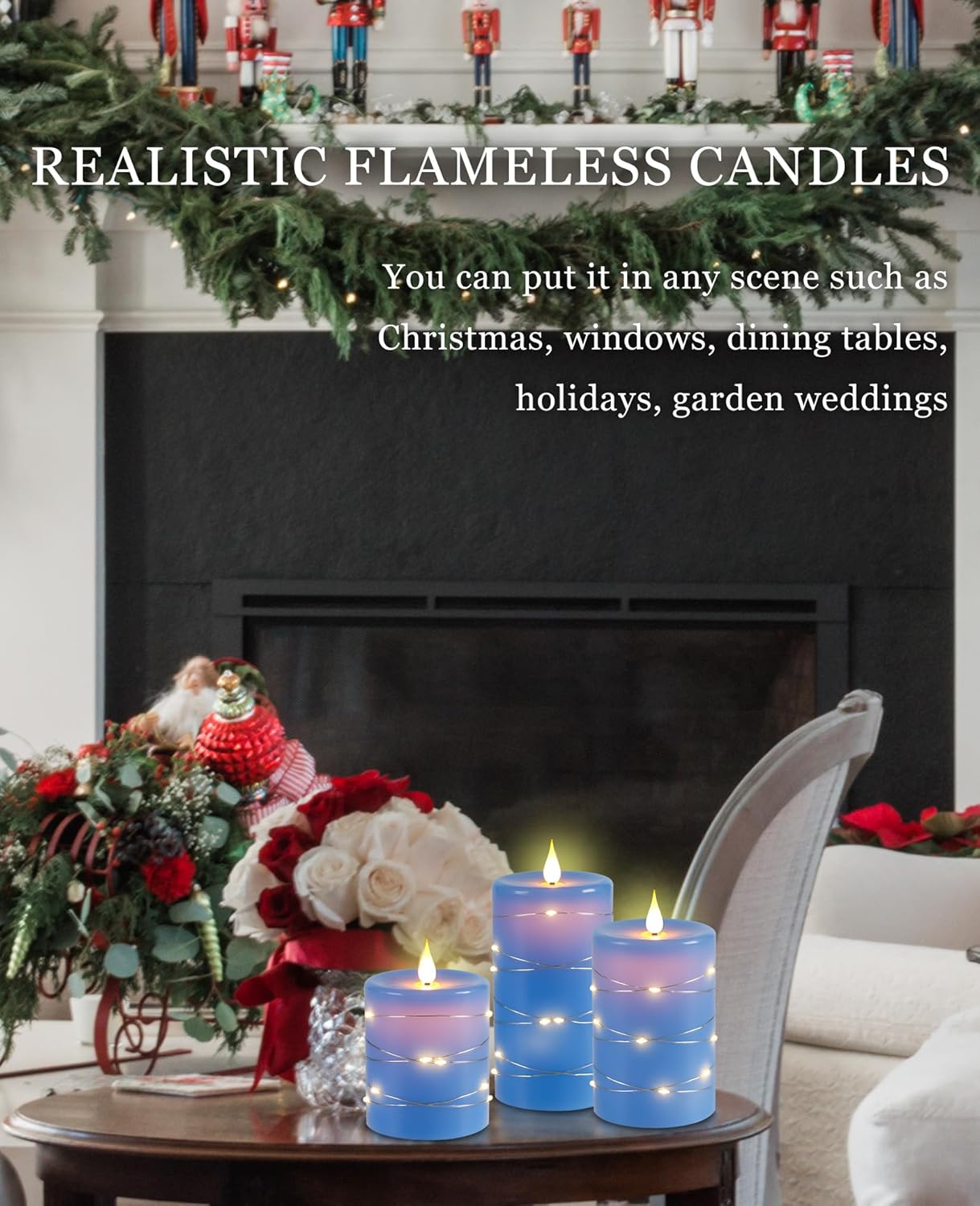 360 degree viewing angle led candles