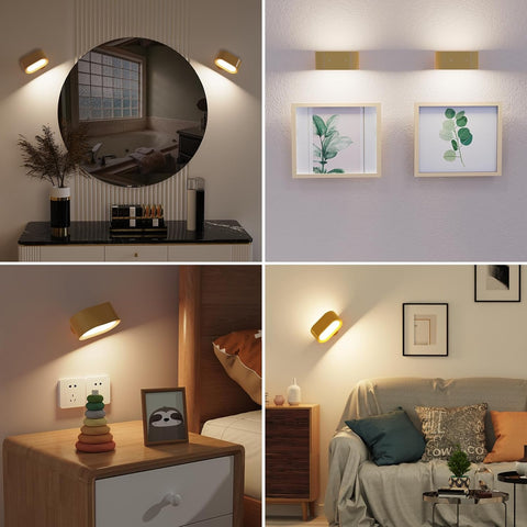 3 color mode wall sconce light

