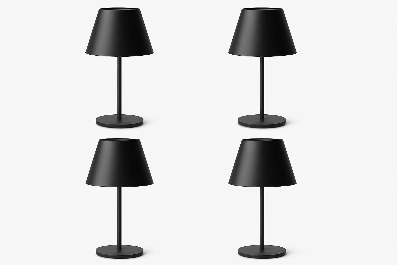 Cordless Rechargeable LED Table Lamp – Dimmable Touch Night Light for Bedroom, Desk, Home Decor