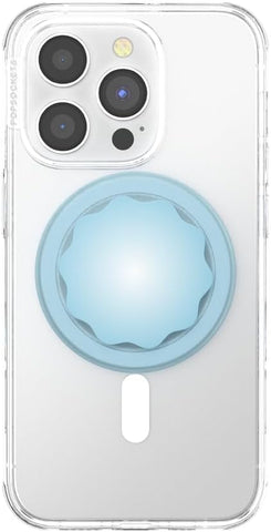 PopSockets MagSafe Phone Grip with Kickstand – Molded Flower Blue Sigh