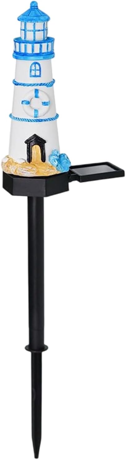 Outdoor Solar Lights Watchtower Design Pathway Lamp