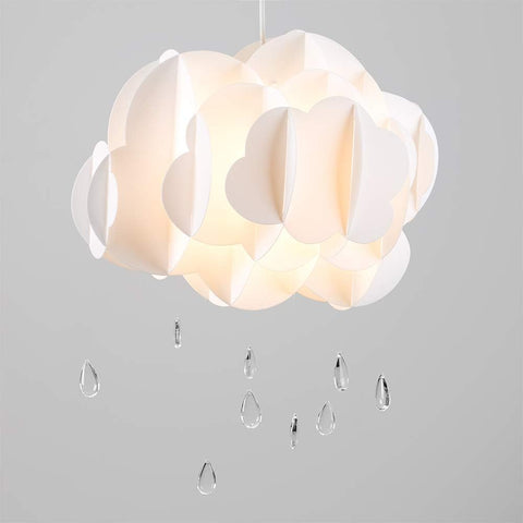 White cloud light shade for kids

