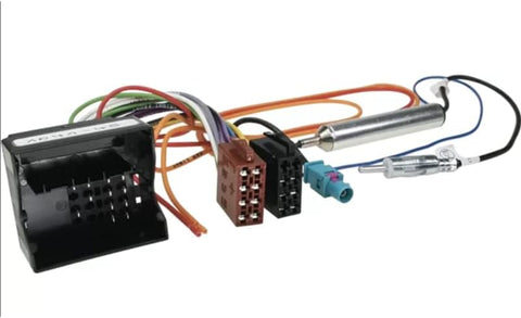 Sound-way - Car stereo ISO Radio Adapter Wiring Harness Connector Lead Loom Cable Plug Adaptor compatible with Opel, Vauxhall