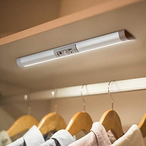 Joyzy Wardrobe Light with Motion Sensor – Rechargeable LED Cupboard & Closet Light for Wardrobes, Cabinets & Stairs - Put the Light Where Your Dark Corners Need It