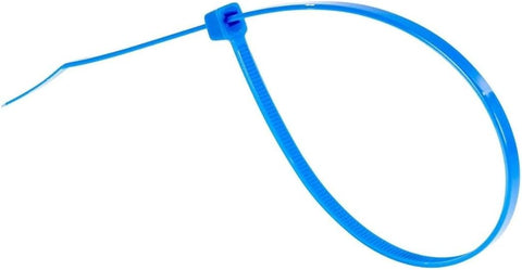 Gocableties Blue Cable Ties, 300mm x 3.6mm, Bulk Pack of 1000, 12” Premium Nylon Zip Ties, Multi-Purpose Plastic Tie Wraps, Secure Self-Locking Mechanism, for Home, Garden, Office and DIY