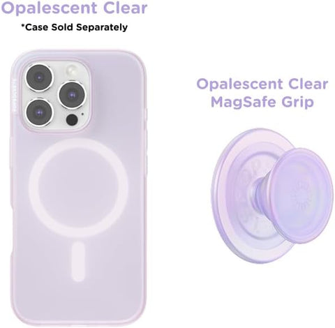 PopSockets MagSafe Phone Grip with Kickstand – Clear Opalescent