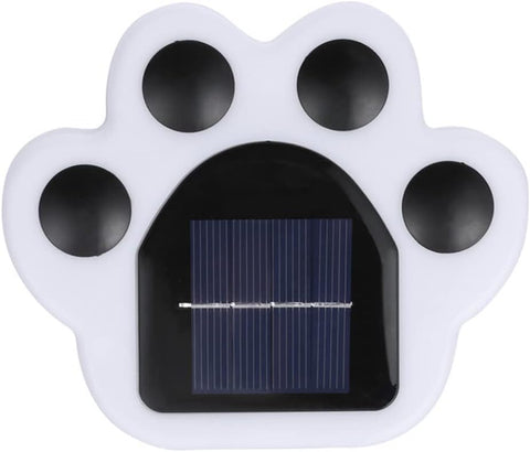 Solar Garden Lights LED Cat Paw in-Ground Pathway Decorative Lights Outdoor Lamp Warm Lighting Pathway Lighting