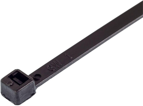 Gocableties Black Nylon Cable Ties 300mm x 4.8mm Pack of 100