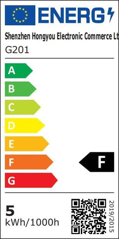 RGB LED Letter Light F USB APP Control