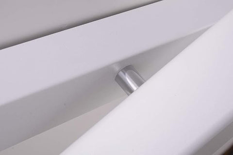  Bright white LED light enhancing an office workspace