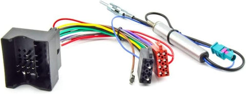 Sound-way - Car stereo ISO Radio Adapter Wiring Harness Connector Lead Loom Cable Plug Adaptor compatible with Opel, Vauxhall