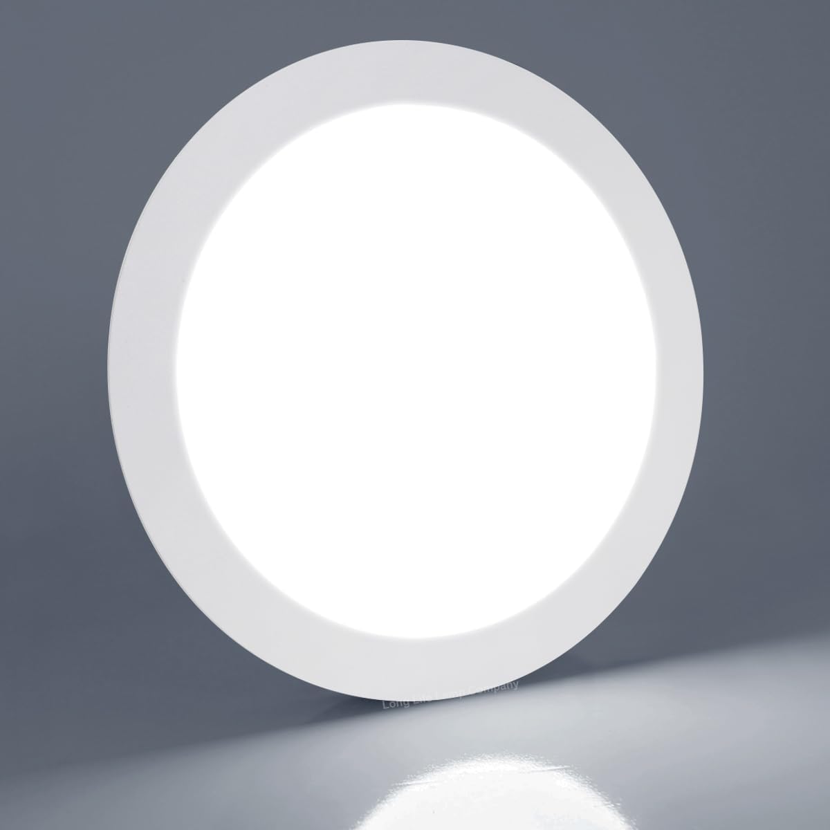 Recessed LED Ceiling Panel Light Round 20w Cool White 6500k 240mm x 240mm Cut Out 225mm Long Life Span