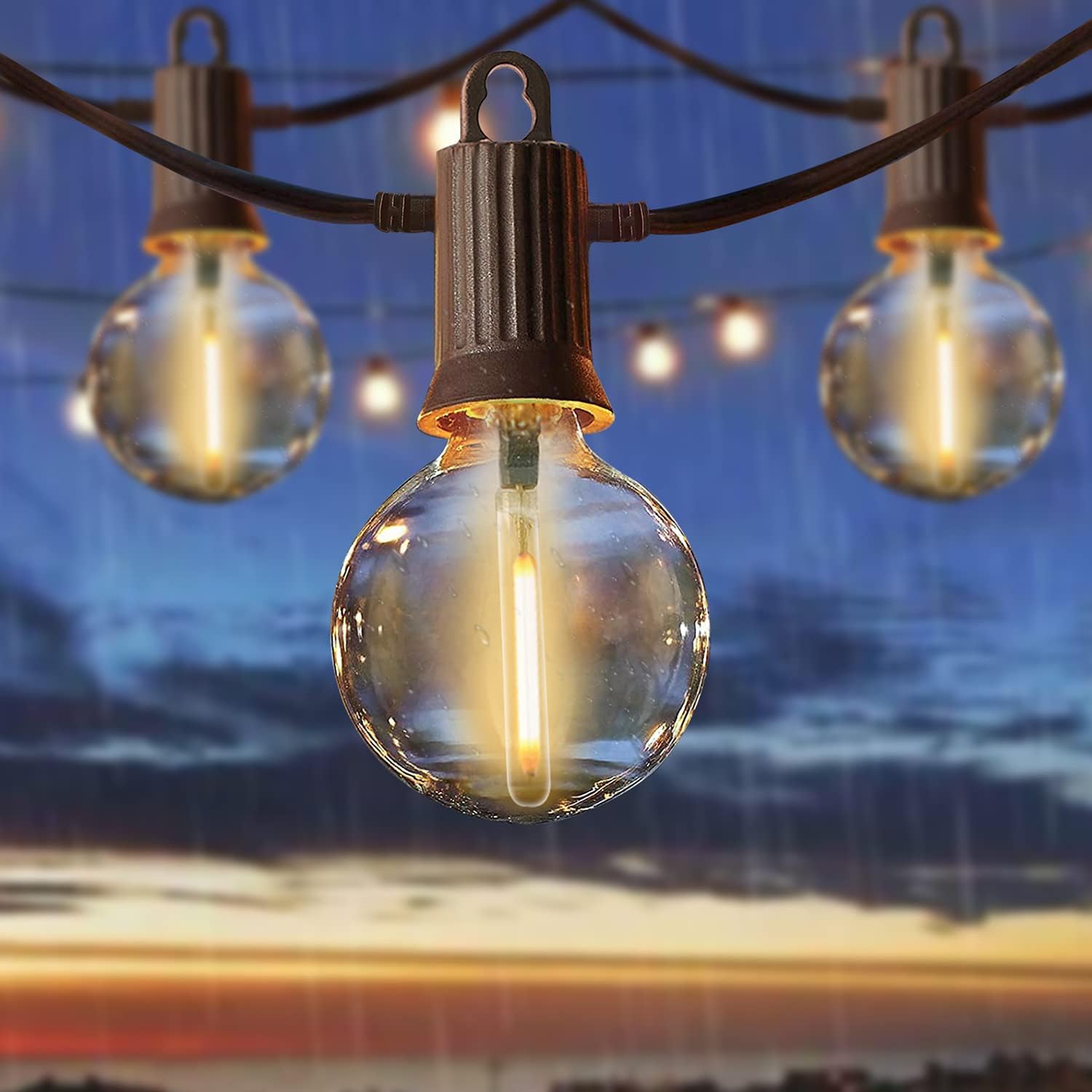  Outdoor Festoon lights Mains Powered 45M