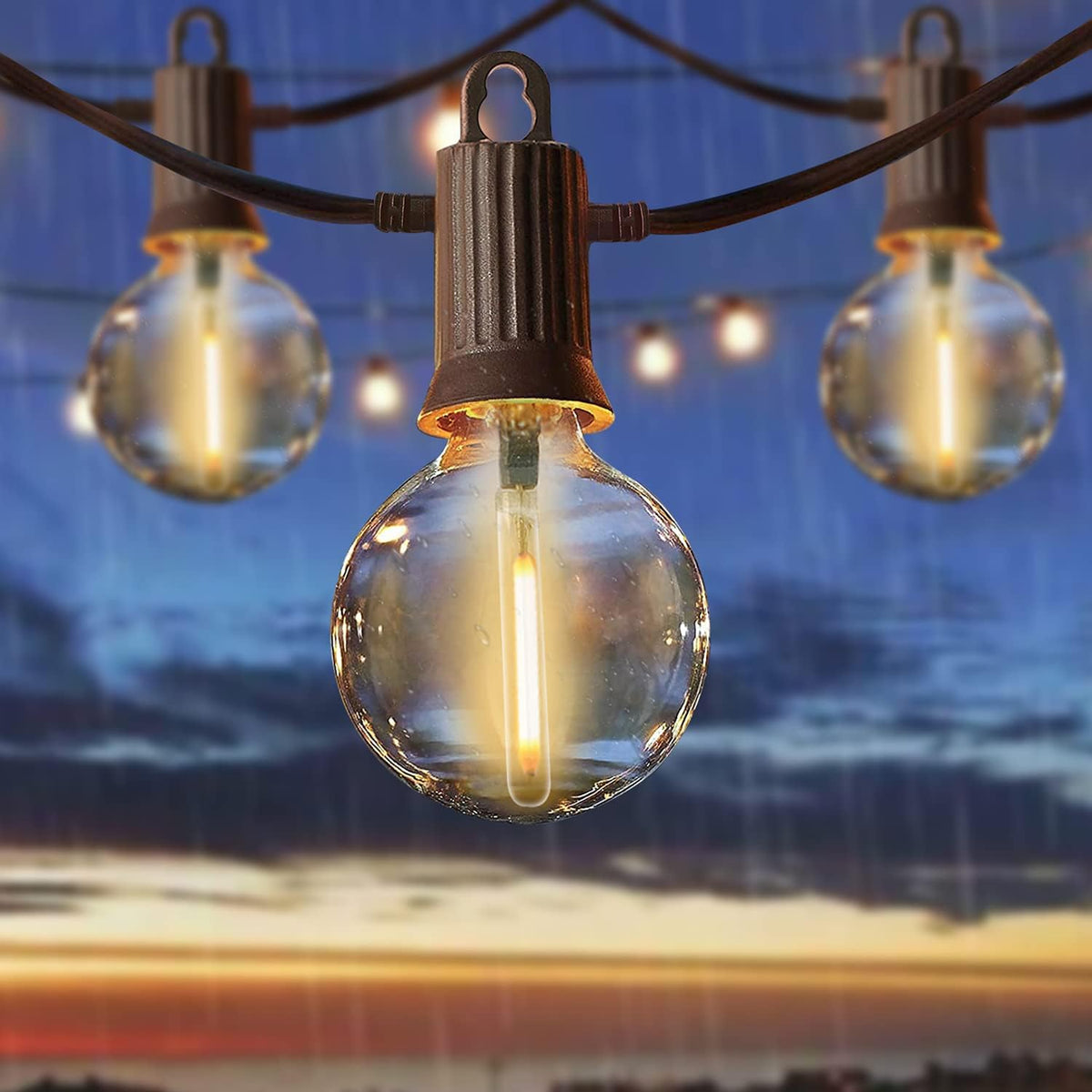  Outdoor Festoon lights Mains Powered 45M