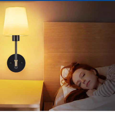 Rechargeable Wireless Wall Sconce Set, Remote Controlled Adjustable LED Light, Battery Powered Decorative Lamp for Bedroom and Living Spaces