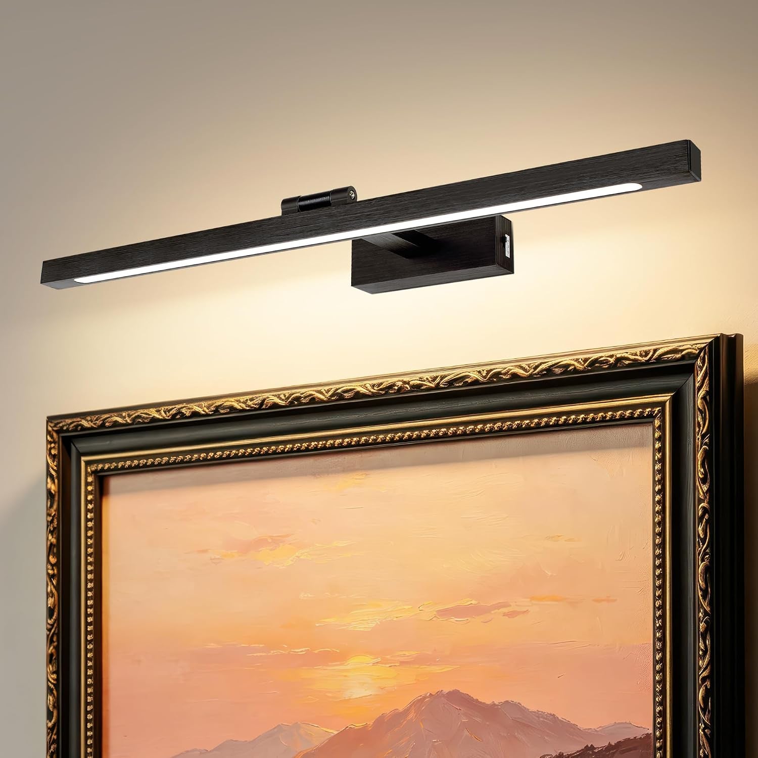 Dimmable LED Picture Lights 80CM Bathroom Vanity Light Fixture Ajustable Gold Indoor Lighting Wall Sconce Hotel Bedside 3000K/4500K/6000K Reading Lamp Display Lamps 16W