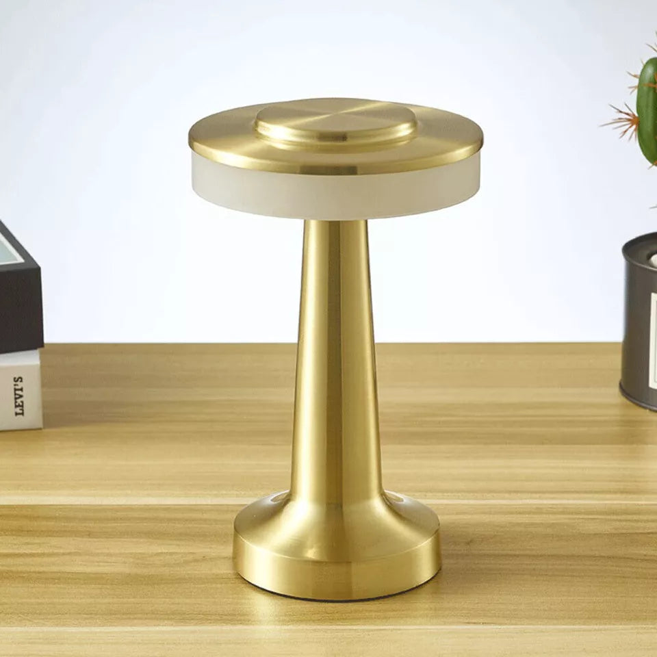 Cordless LED Table Lamp – 3-Color Dimmable Rechargeable – Alpha Lights
