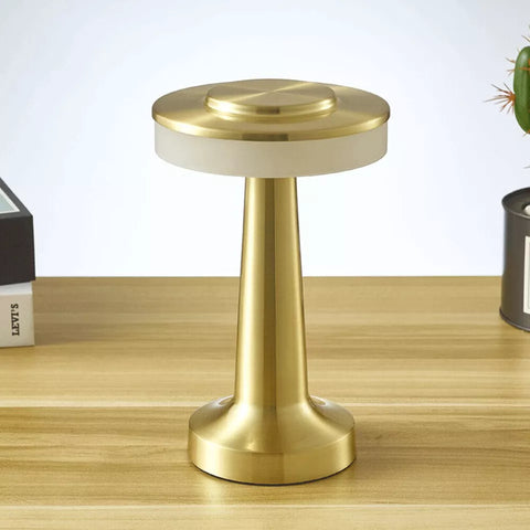 Cordless LED Table Lamp – 3-Color Dimmable Rechargeable – Alpha Lights