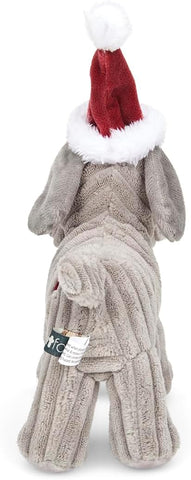 Christmas Freddi Plush Dog Toy with Squeaker