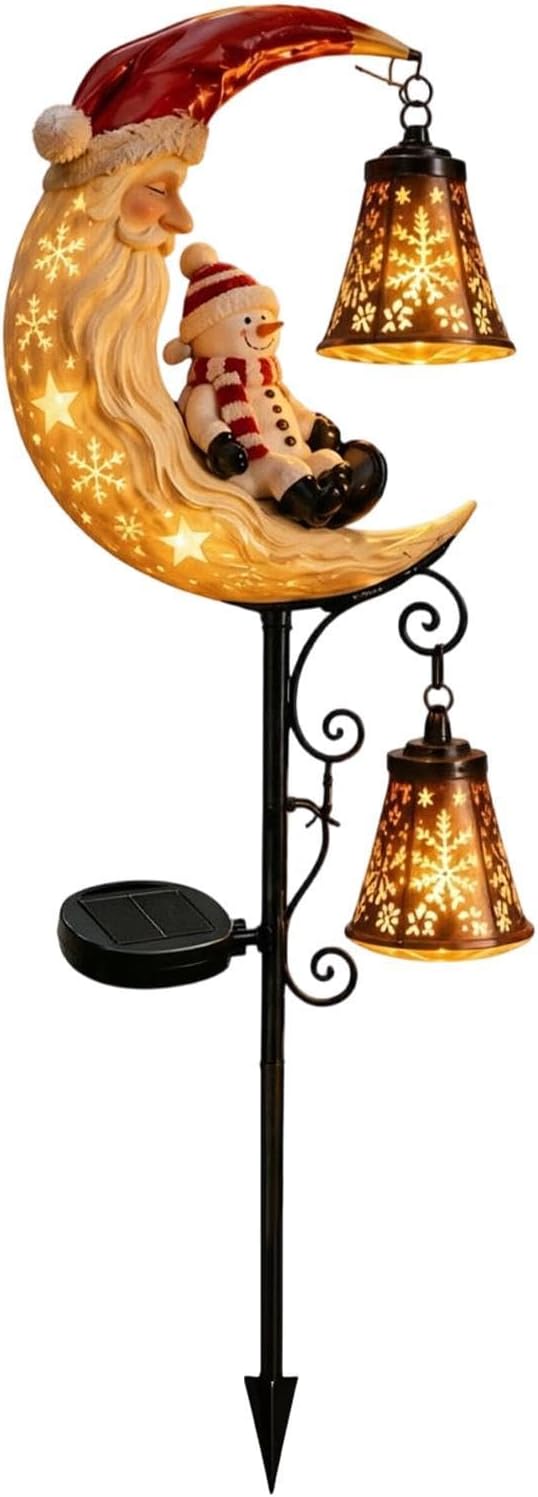 Christmas Solar Stake Light, Waterproof Pathway Lighting, Path Light