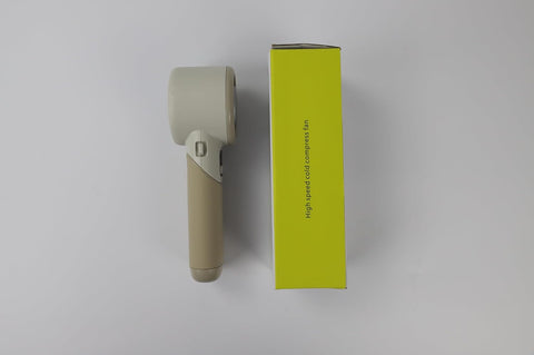 High-Speed Rechargeable Handheld Turbo Fan – 3600mAh, Foldable