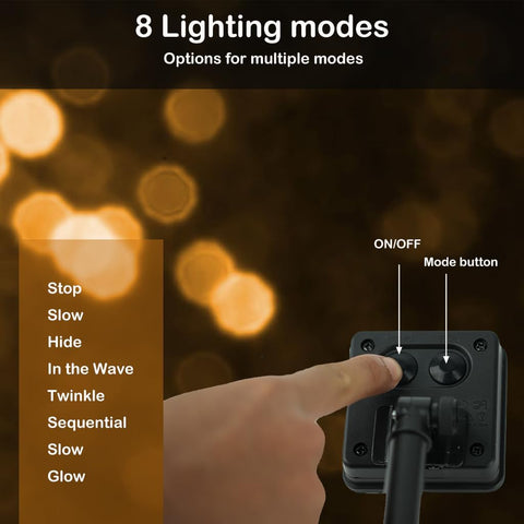 Solar LED String Lights - 150 Crystal Ball Fairy Lights 72ft