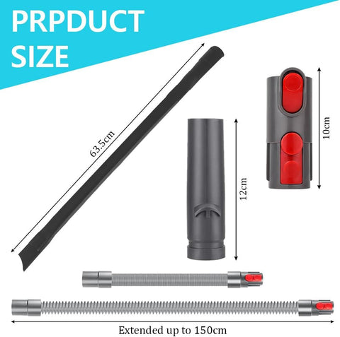 BUZIFU Flexible Extension Hose for Dyson Vacuums