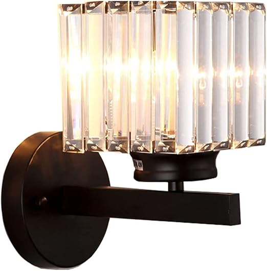 Buy LED Square Crystal Mounted Wall Light In UK - Shop Now!