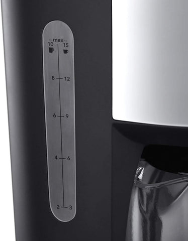 Buckingham Filter Coffee Machine: 10-Cup, Fast Brew, 24hr Programmable Timer, Keep Warm, Permanent Washable Filter, Auto Clean
