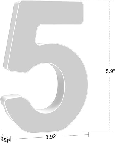 RGB LED Number Light Digit 5 USB APP Control