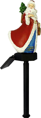 Santa Solar Lights Christmas Lawn Patio Lighting Decor