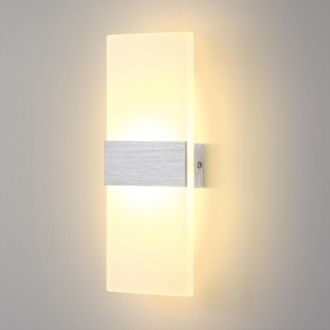 Sleek Warm White LED Wall Light for UK Homes

