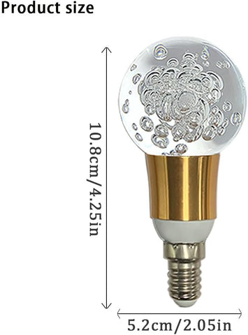 5W E14 Acrylic Crystal LED Bulb – Warm Light 3000K
