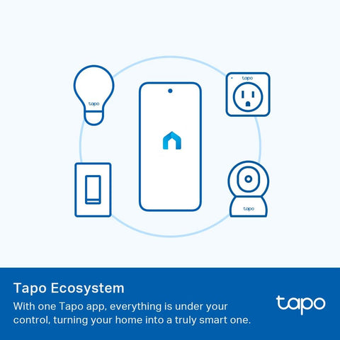 Tapo L510B WiFi Smart Bulb, B22 Smart Light Bulb, 8.3W (60W), Dimmable, Energy Saving, Schedule & Timer, Away Mode, Energy Saving, Preset for Convenience, Voice Control with Alexa & Google