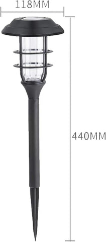 4 Pack Solar Powered Stake Lights, Pathway Lighting Solar Garden Lights, Solar Lights Outdoor Garden, Garden Ornaments Outdoor for Yard