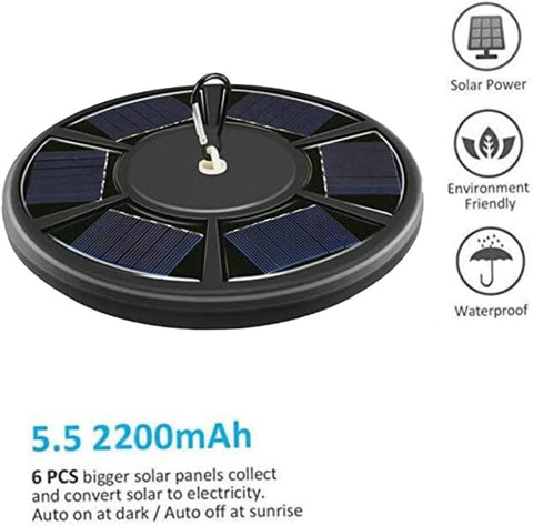 Solar Flag Pole Light Waterproof 42 LEDs Flagpole Lamp Dusk to Dawn Sensor Light for Garden Pathway Lighting